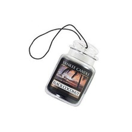 Yankee Candle Black Coconut Classic Car Jar Paper Car Tag