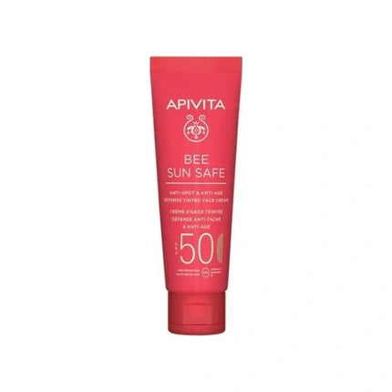 Apivita Apivita Bee Sun Antispot & Antiage Defense Tinted Face Cream Spf50 50ml