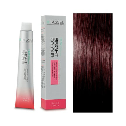 Eurostil Bright Colour Hair Dye No 55 Light Chestnut Mahogany 1 Unit
