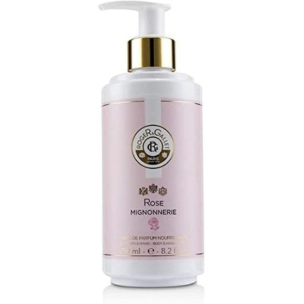 Roger & Gallet Nourishing Fragrance Cream Body & Hands Lotion 250ml - Rose Mignonnerie