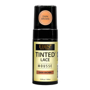 Ebin Tinted Lace Mousse - Medium Dark Brown, 3.38 Oz