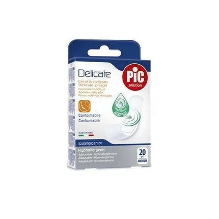 Pikdare Delicate Antibacterial Plaster 19x72 Mm 20 Pieces