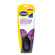 Scholl In Balance Insoles For Plantar Fasciitis Medium Size 4042