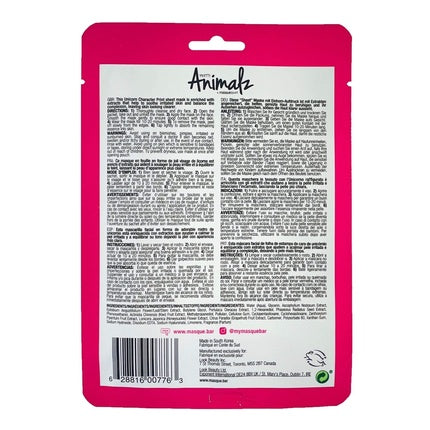 Masque Bar Pretty Animalz Unicorn Sheet Mask 0.71 fl oz