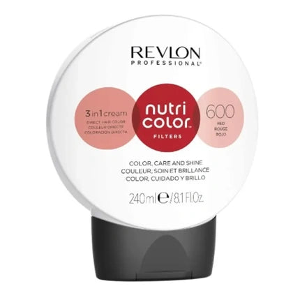 Revlon Nutri Color Filters Fashion 600 240 Ml Red