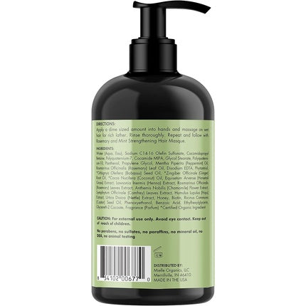 Mielle Rosemary Mint Strengthening Shampoo