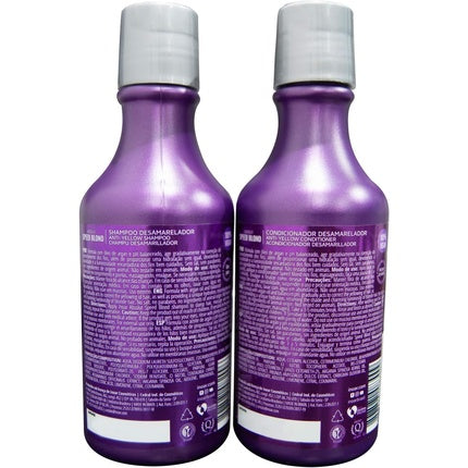 Inoar Professional Absolut Speed Blond Shampoo & Conditioner 250ml 8.45oz