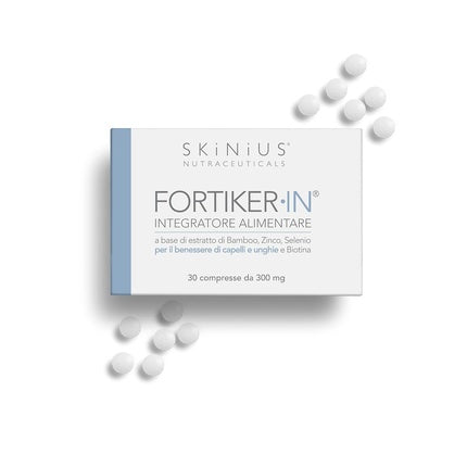 Skinius Fortiker In Dietary Supplement with Bamboo Extract and Zinc
