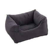 Flamingo Dogbed Panama In Dark Grey, 50 Cm