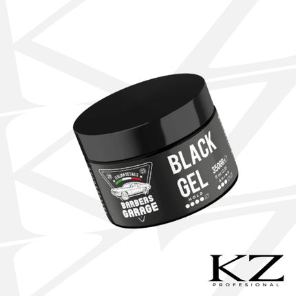 Barbers Garage Black Gel Wax - Hair Color Wax