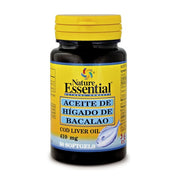 Nature Ess Aceite De Higado De Bacalao 410 Mg 50 Perlas