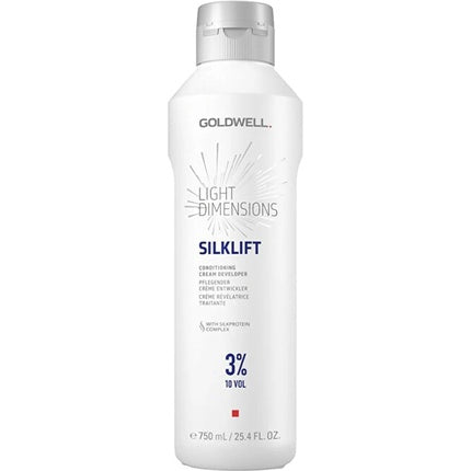 Goldwell Cream Peroxide For Gentle Hair Lightening Light Dimensions Silklift 3 Conditioning Cream Developer 750 Ml