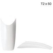 Xanitalia Pro Xan Pro Tips French Smile Size 2 - 50 Pieces