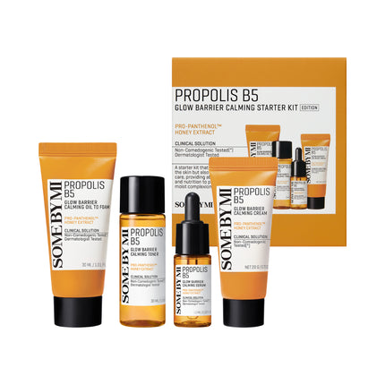 Some By Mi Propolis B5 Glow Barrier Calming Starter Kit Gift Box