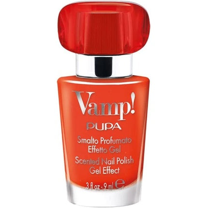 Pupa Vamp! Scented Gel Effect Nail Polish 210 Sexy Orange