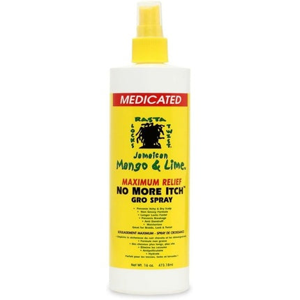 Jamaican Mango No More Itch Gro Spray Maximum 16 Ounce