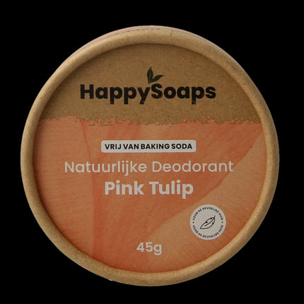 Happy Soaps Happysoaps Deodorant Pink Tulip - 45 Grams