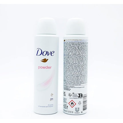 Dove Powder Women Antiperspirant Deodorant 0% Alcohol 150ml