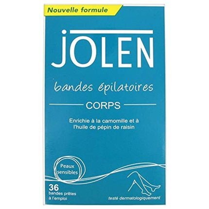 Jolen Facial Strip Wax 16 Strips