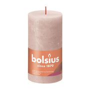 Bolsius Shine Stump Candle 130x68 Misty Pink