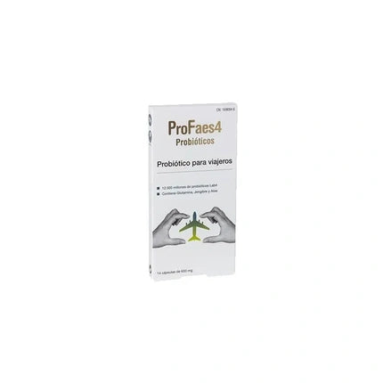 Profaes4 Profaes4 Probiotic For Travelers 14 Capsules Of 633mg