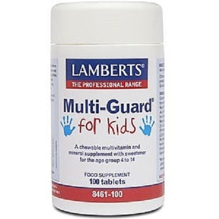 Lamberts Multiguard For Kids 100 Chewable Tablets