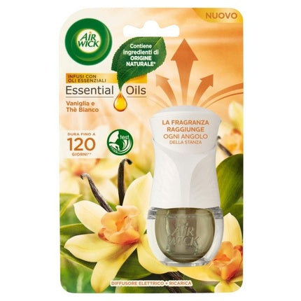 Airwick Electric Essential Oils Diffuser 1 Diffuser - Vanilla and White Tea Scent