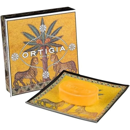Ortigia Zagara Glass Plate and Soap