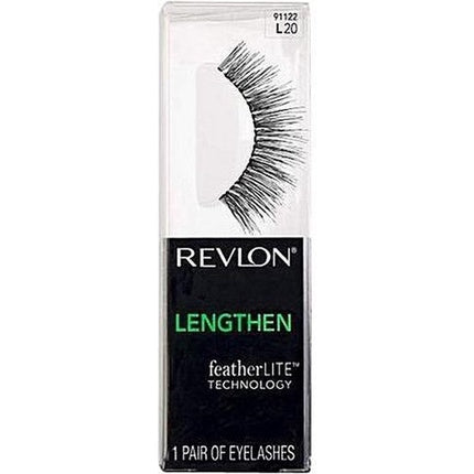 Revlon Lengthen Featherlite Eyelash L20 91122 Pair