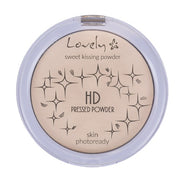 Lovely Hd Pressed Powder - Transparent Mattifying Face Powder With Jojoba Oil, 10g