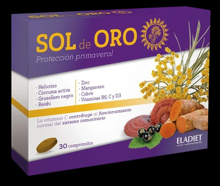 Eladiet Sol De Oro Forte 30 Tablets