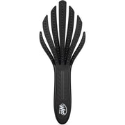 WetBrush Go Green Curl Detangler Hairbrush with Ultra Soft Intelliflex Bristles for Curly Hair Black