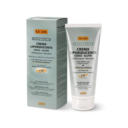 GUAM Seaweed Extra Slimming Gel and Anti Cellulite Cream with Infrared Heat Benefits FIR 6.7oz