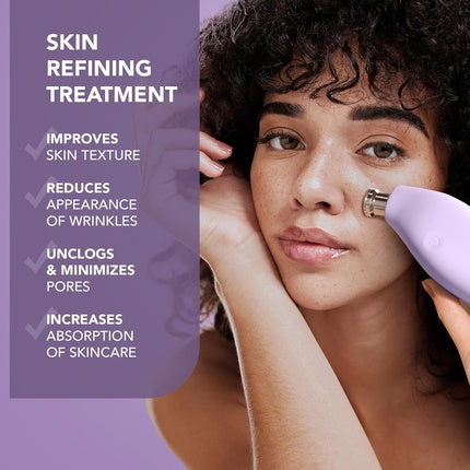 FOREO KIWI Derma Microdermabrasion Machine Whitehead & Blackhead Remover Tool Lavender
