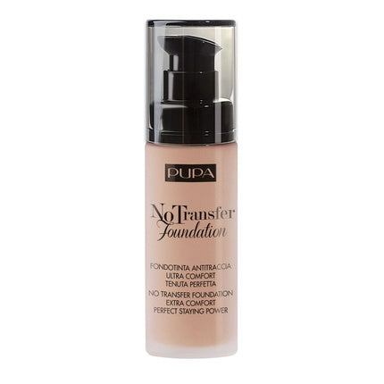 Pupa No Transfer Foundation Spf15 Moisturizing Foundation 03 30ml