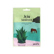 Skin79 Soothing Fabric Mask With Aloe Vera Jeju Sandorong Jelly Mask 33 Ml