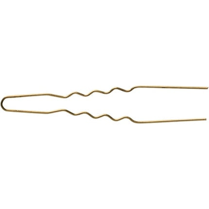 Comair Curling Needles 65 x 0.55 mm Thin Gold