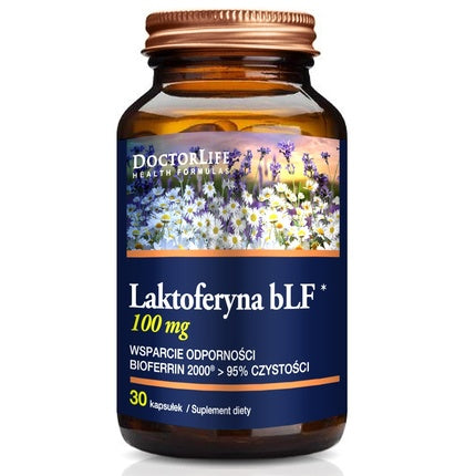 Doctor Life Laktoferyna Blf 100mg Dietary Supplement Supporting Immunity - 30 Capsules
