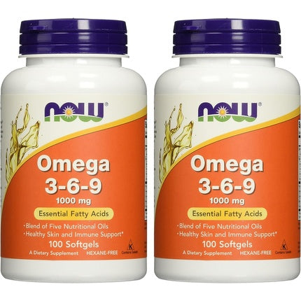 NOW Foods Omega 3-6-9 1000mg 100 Softgel