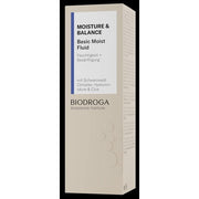 Biodroga Moisturising Fluid for Face 30ml - Skin Care Moisturizer for Sensitive Stressed Skin