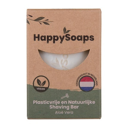 Happysoaps Shaving Bar Aloe Vera