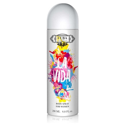 Cuba La Vida For Women Deodorant Spray 200ml
