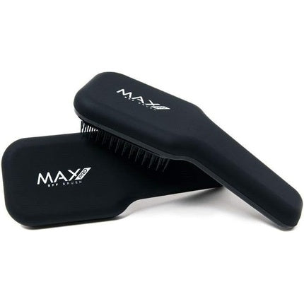 Max Pro BFF Black Hair Brush - Anti-Knot Detangling Wet Brush