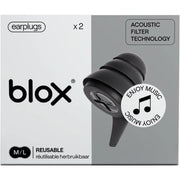 Blox Music Earplugs - Black
