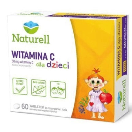 Naturell Vitamin C For Children - 60 Tablets