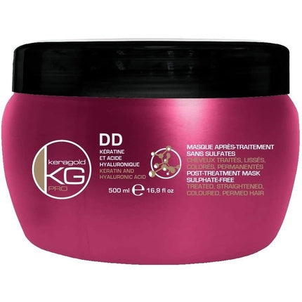 Keragold Keratin and Hyaluronic Acid Sulfate-Free Treatment - 3 Units