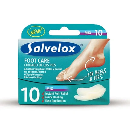 Salvelox Salvequick Foot Care Mix Blisters 10 Units