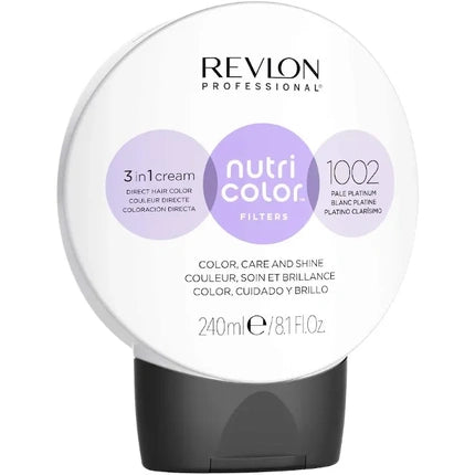 Revlon Nutri Color Filters Toning 1002 Pale Platinum 240 Ml