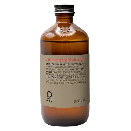 Oway Colorup Color Protection Hair Bath Nourishing Shampoo For Colored Hair 240ml