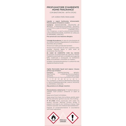 Belagio Room Fragrance 200ml with Sticks Fresh and Fruity Scent